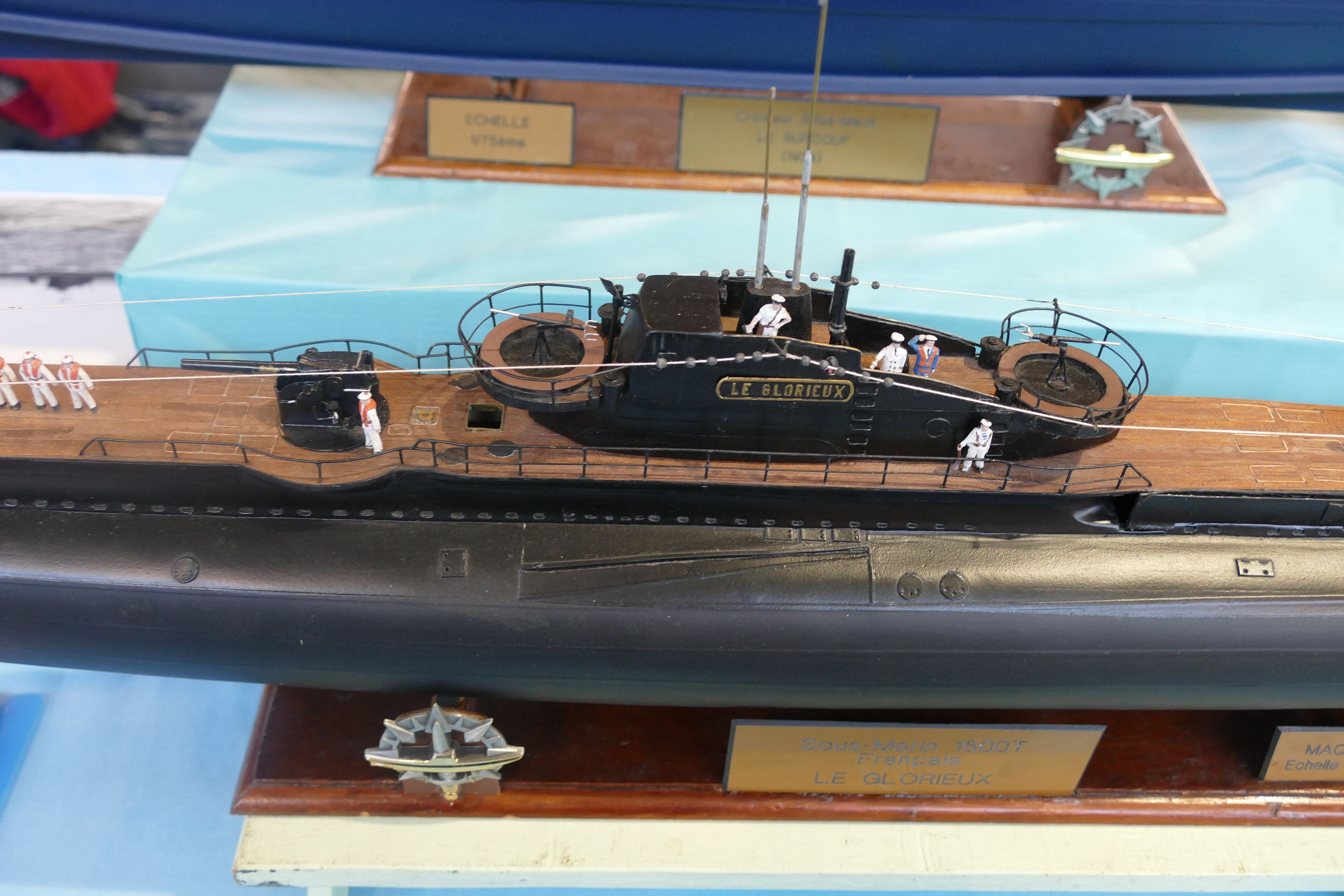 Sous Marin Le Glorieux Q 168 Maquette Nimes 2019 Maquetland Le 